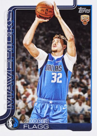 2025-26 Topps Basketball Cooper Flagg rookie card preview