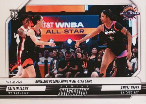 2024 Panini Instant Caitlin Clark WNBA Rookie Card #164 Serial Numbered #/6714